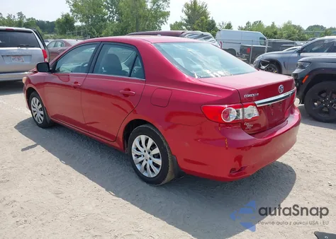 2013 Toyota Corolla Le from USA, damaged, VIN 2T1BU4EE3DC993711
